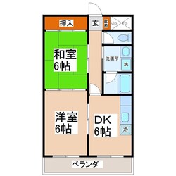 陸前原ノ町駅 徒歩8分 5階の物件間取画像